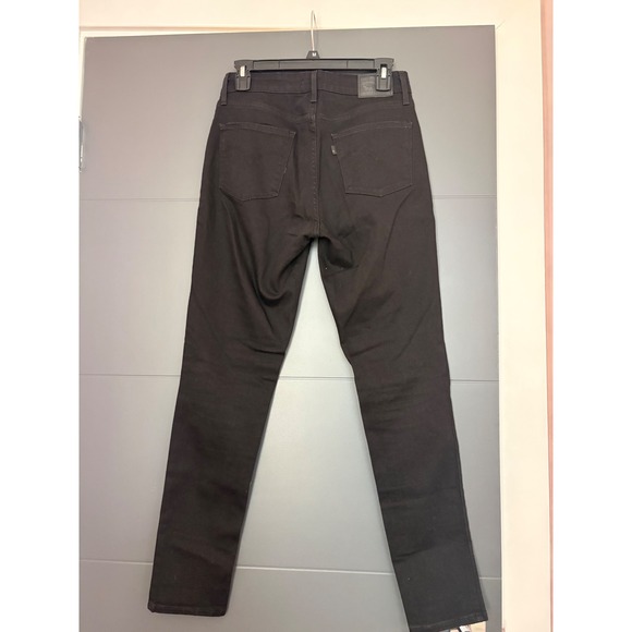 Levi Strauss 721 High Rise Skinny Black Jeans Womens Size 29 - Picture 5 of 6